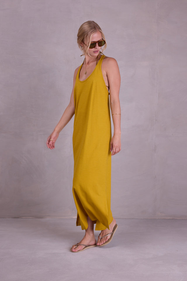 Nathalie Vleeschouwer Fia Jurk In Curry