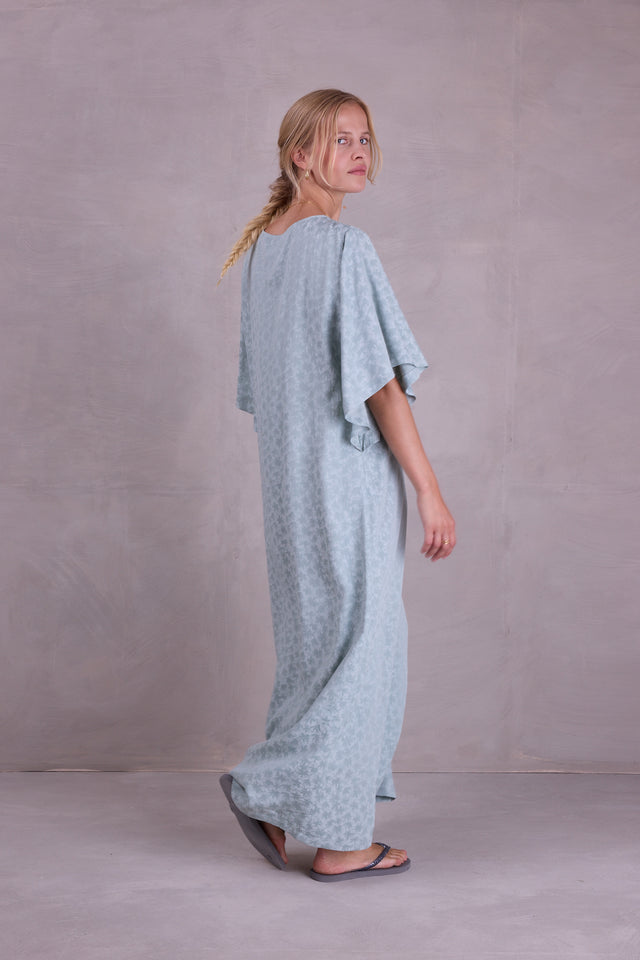 Nathalie Vleeschouwer Fibe Jurk In Adriatic Mist