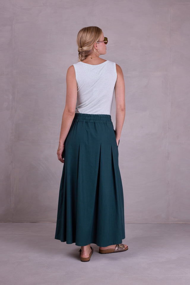 Nathalie Vleeschouwer Fieke Rok In Bottle Green