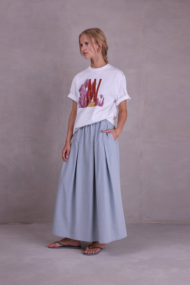 Nathalie Vleeschouwer Fieke Rok In Misty Blue