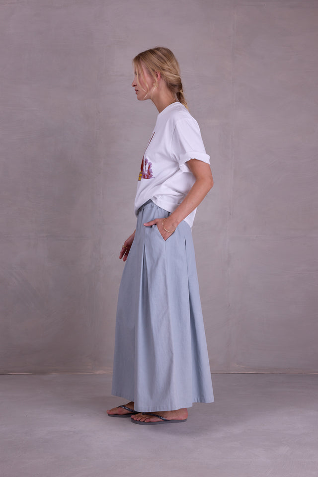 Nathalie Vleeschouwer Fieke Rok In Misty Blue