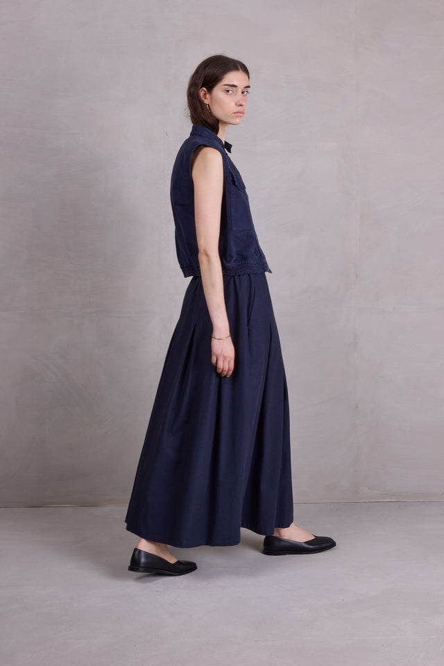 Nathalie Vleeschouwer Fieke Rok In Navy