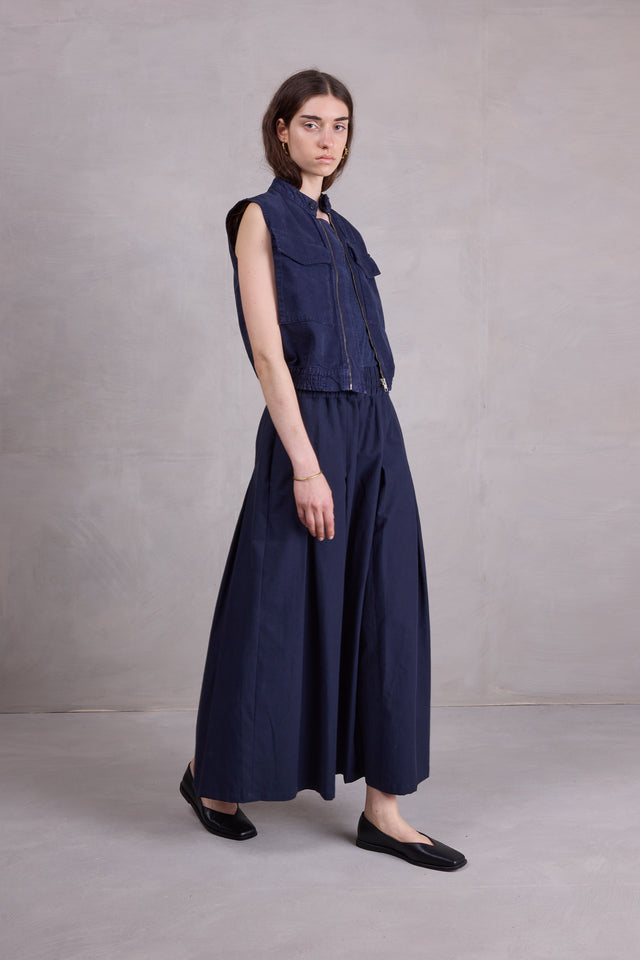 Nathalie Vleeschouwer Fieke Rok In Navy