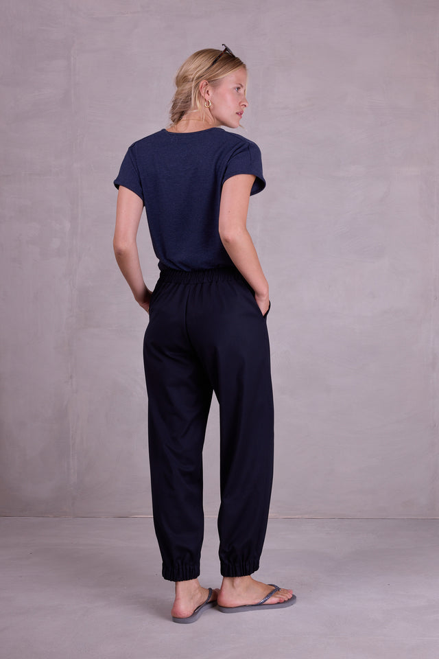 Nathalie Vleeschouwer Fina Broek In Night Blue