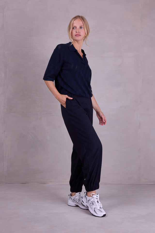 Nathalie Vleeschouwer Fina Broek In Night Blue