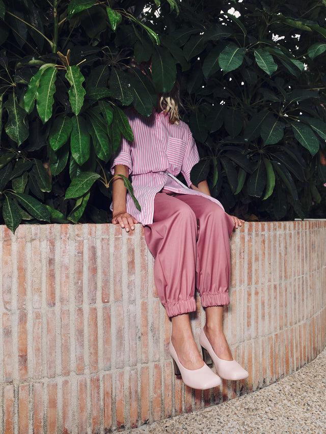 nathalie vleeschouwer Fina broek in old rose