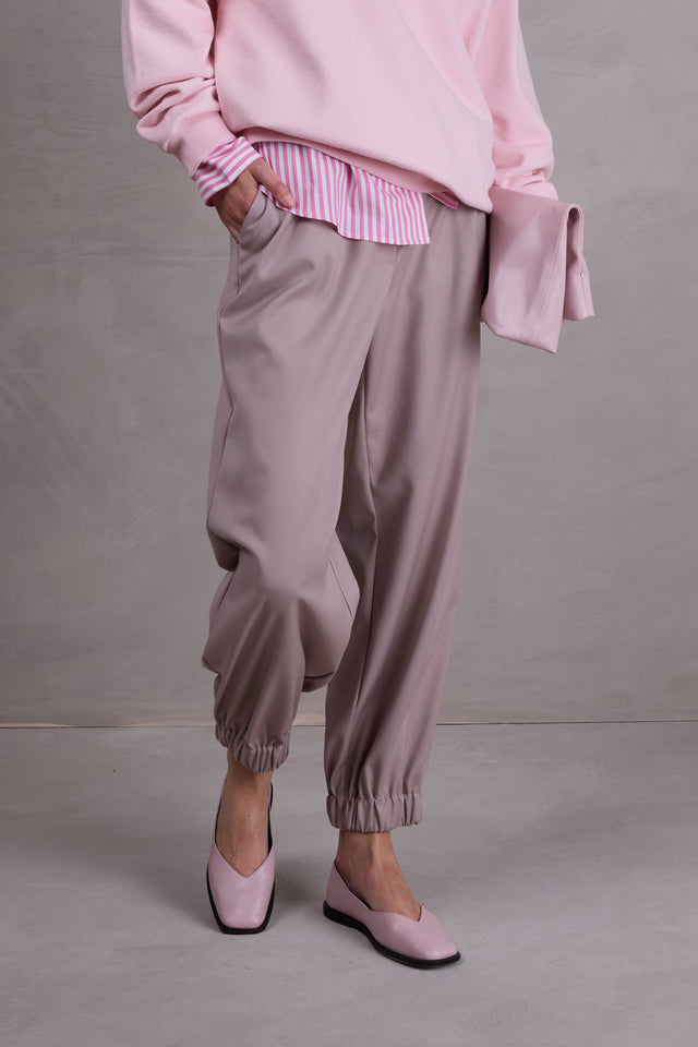 nathalie vleeschouwer Fina taupe broek