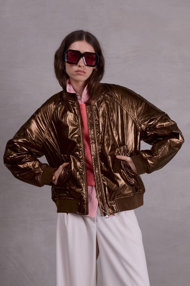 nathalie vleeschouwer Finn copper bomber