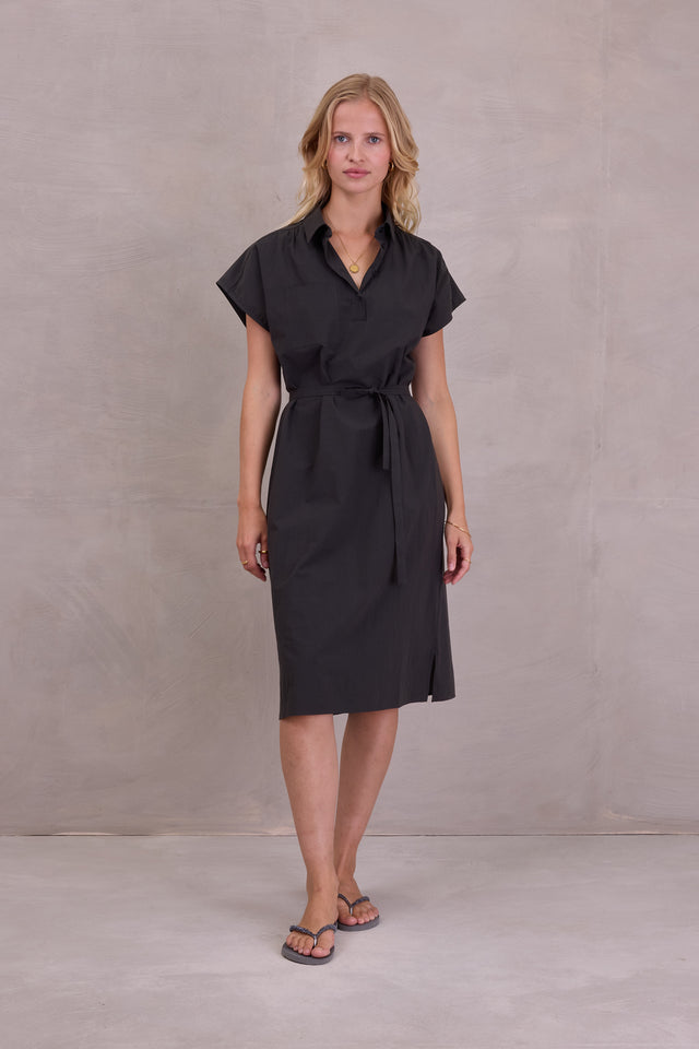 Nathalie Vleeschouwer Flobert Antraciete Jurk