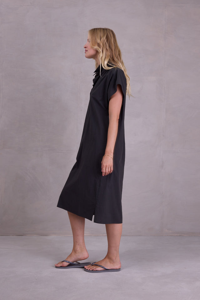 Nathalie Vleeschouwer Flobert Antraciete Jurk