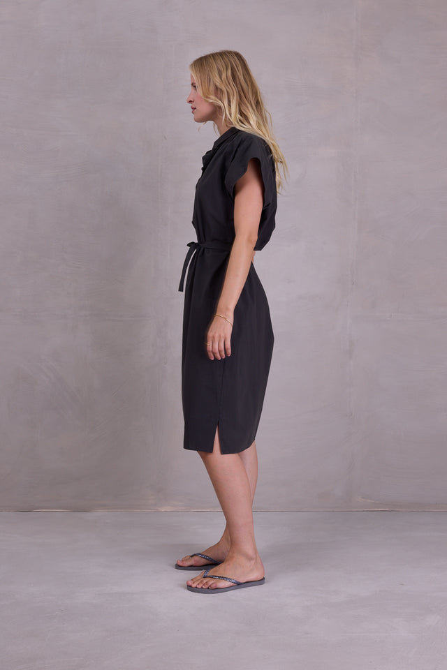 Nathalie Vleeschouwer Flobert Antraciete Jurk