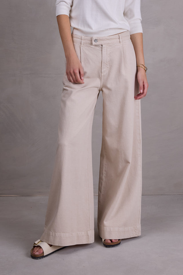 nathalie vleeschouwer Florijn broek in stone