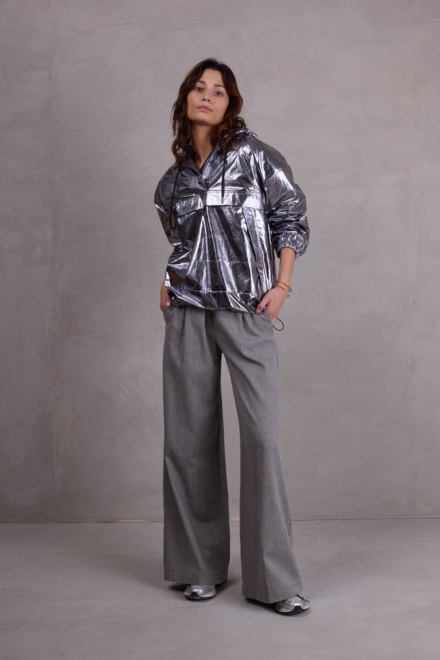 Nathalie Vleeschouwer Floris Silver Anorak