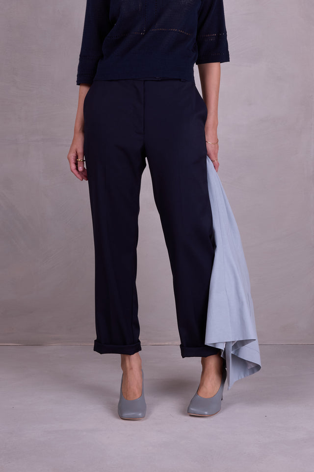 nathalie vleeschouwer Fons broek in night blue
