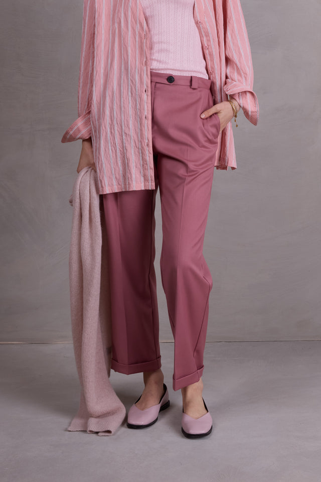 nathalie vleeschouwer Fons broek in old rose