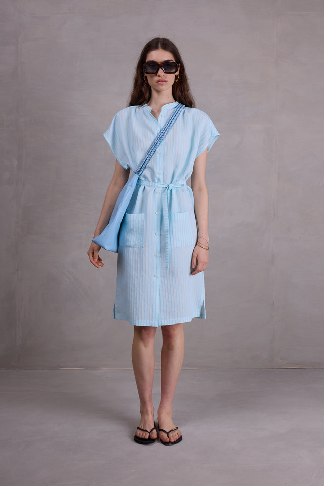 Nathalie Vleeschouwer Foster Lichtblauwe Jurk