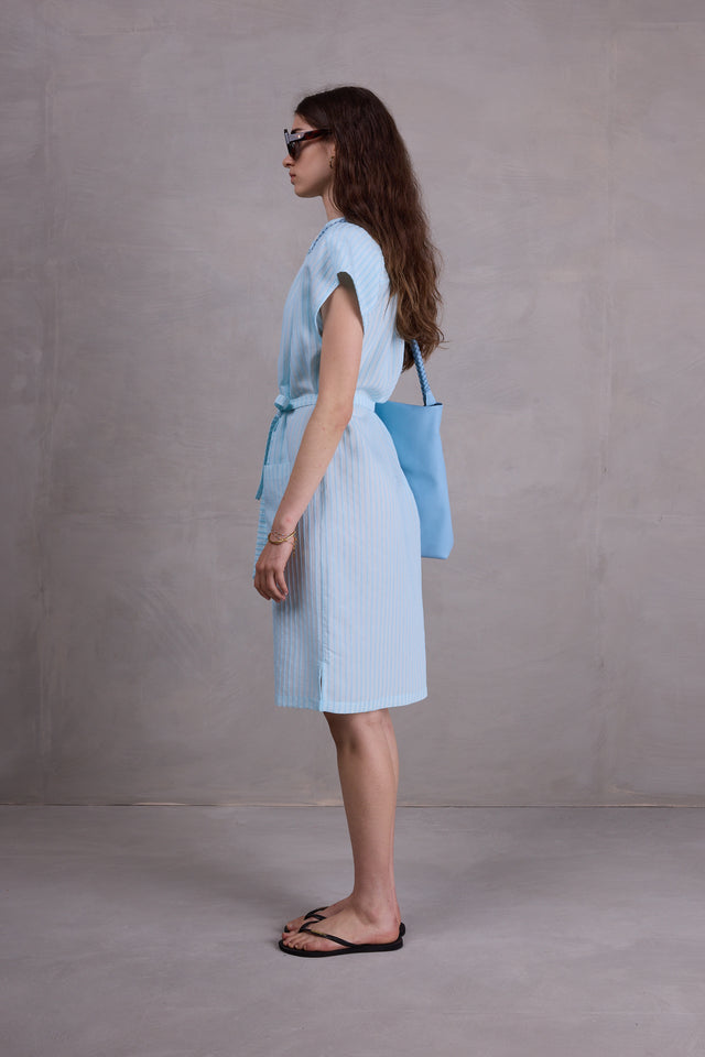 Nathalie Vleeschouwer Foster Lichtblauwe Jurk