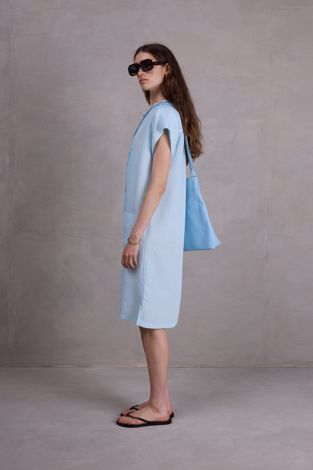 Nathalie Vleeschouwer Foster Lichtblauwe Jurk