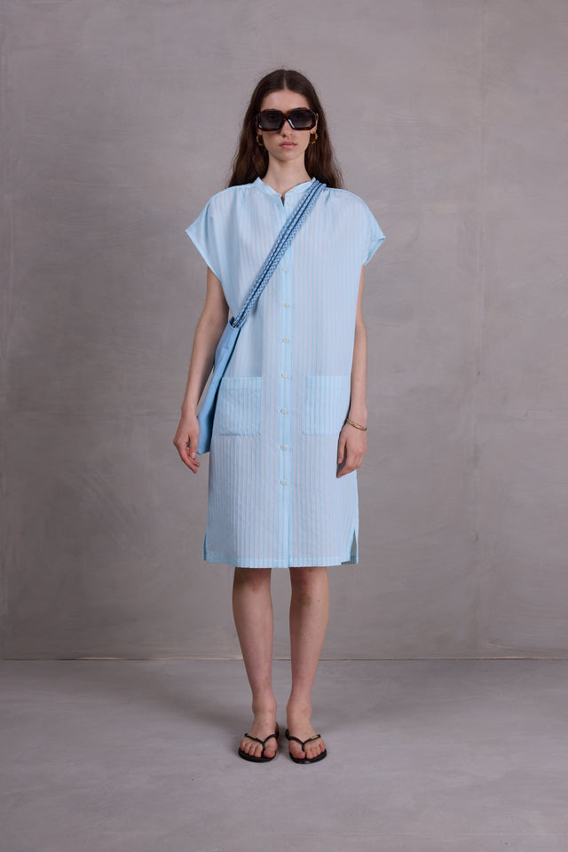 nathalie vleeschouwer Foster lichtblauwe jurk