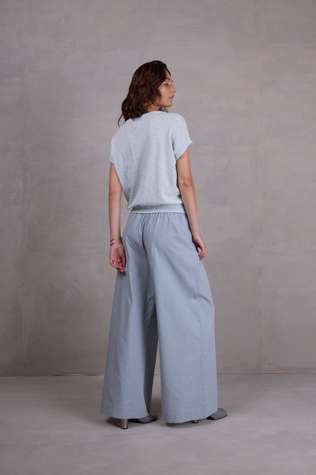 Nathalie Vleeschouwer Freddy Broek In Misty Blue