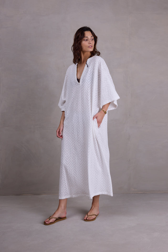 Nathalie Vleeschouwer Freya Witte Broderie Jurk