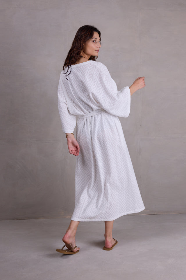 Nathalie Vleeschouwer Freya Witte Broderie Jurk