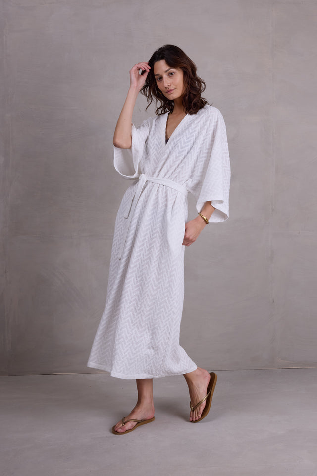 nathalie vleeschouwer Freya witte broderie jurk