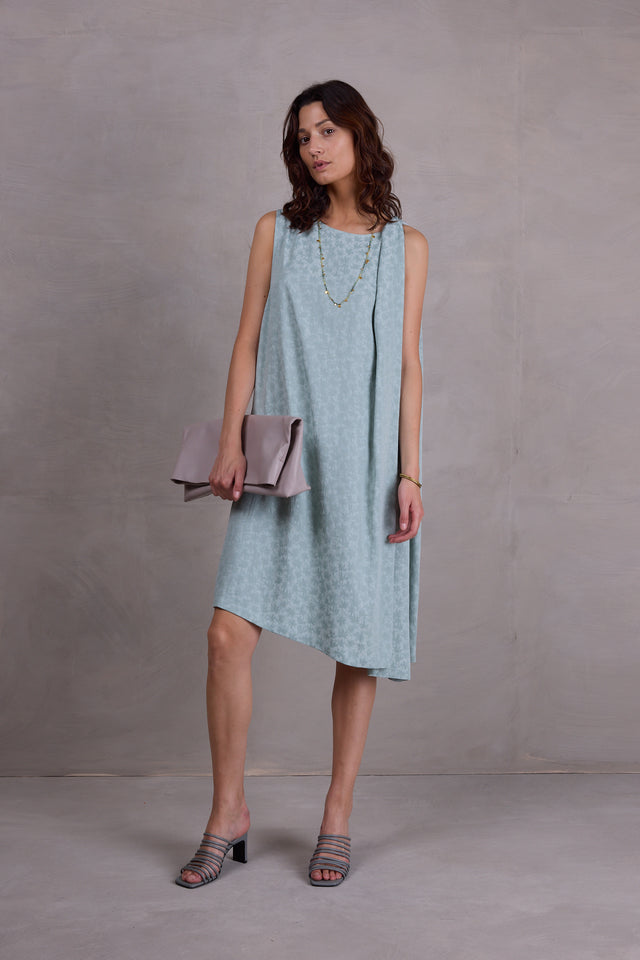 nathalie vleeschouwer Frieda jurk in adriatic mist