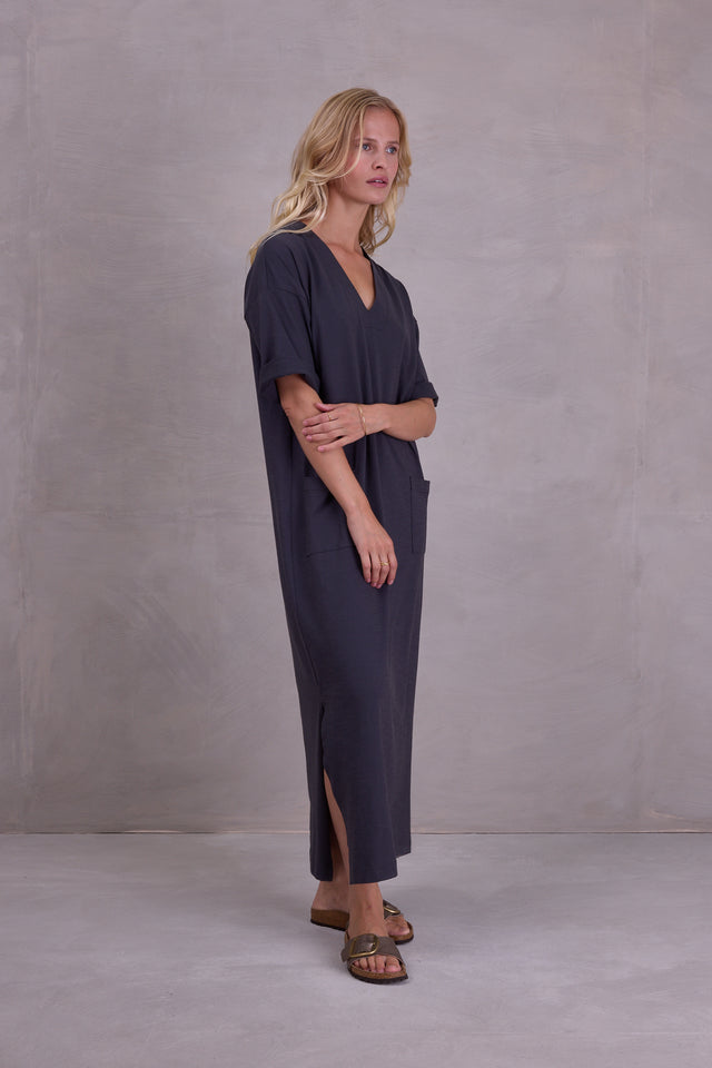 Nathalie Vleeschouwer Funic Jurk In Charcoal