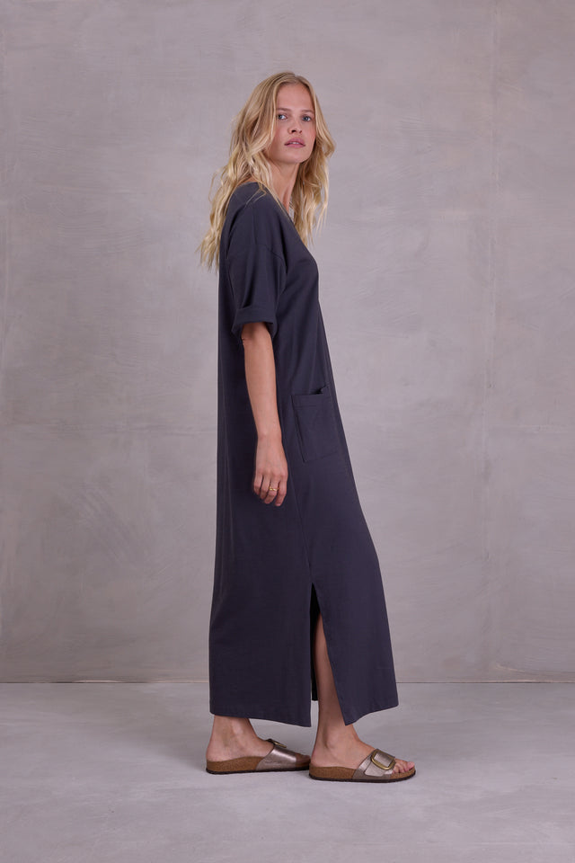 Nathalie Vleeschouwer Funic Jurk In Charcoal