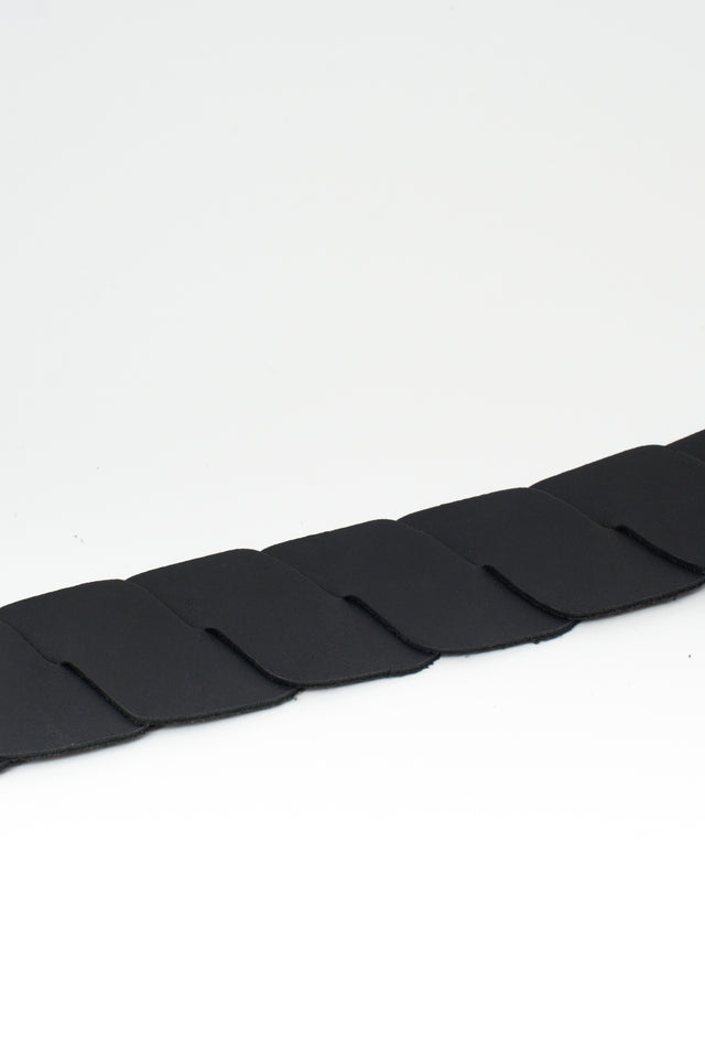 Nathalie Vleeschouwer Gevlochten Zwarte Riem
