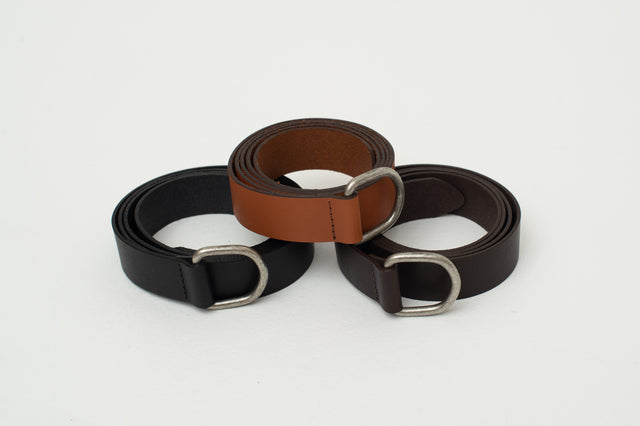 Nathalie Vleeschouwer Leren D-ring Riem In Zwart