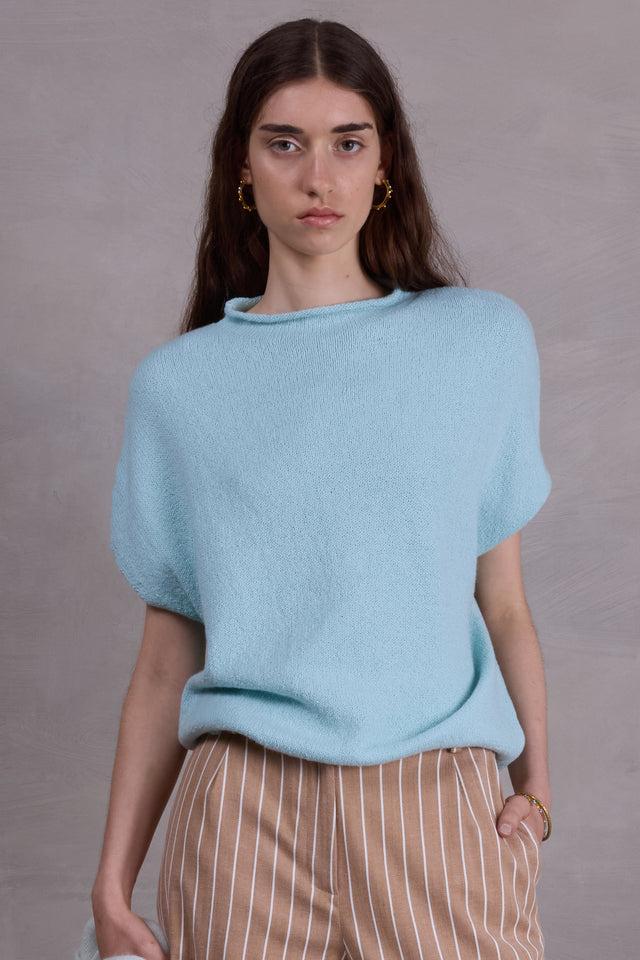 nathalie vleeschouwer Mill aqua top