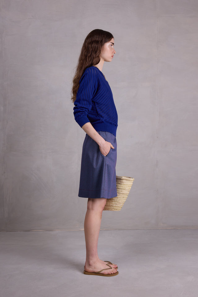 Nathalie Vleeschouwer Obdan Trui In Royal Blue