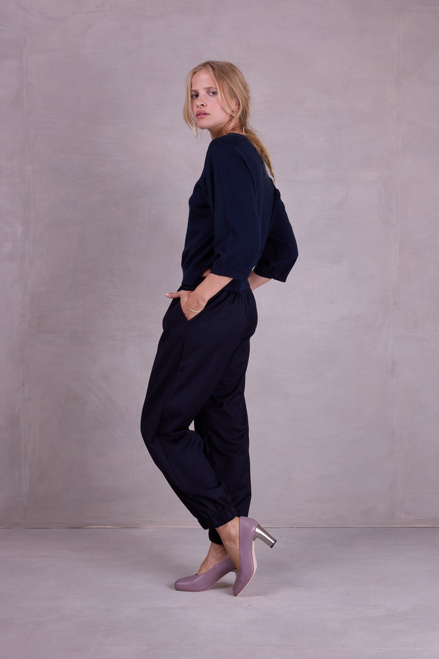 Nathalie Vleeschouwer Oirlo Trui In Night Blue