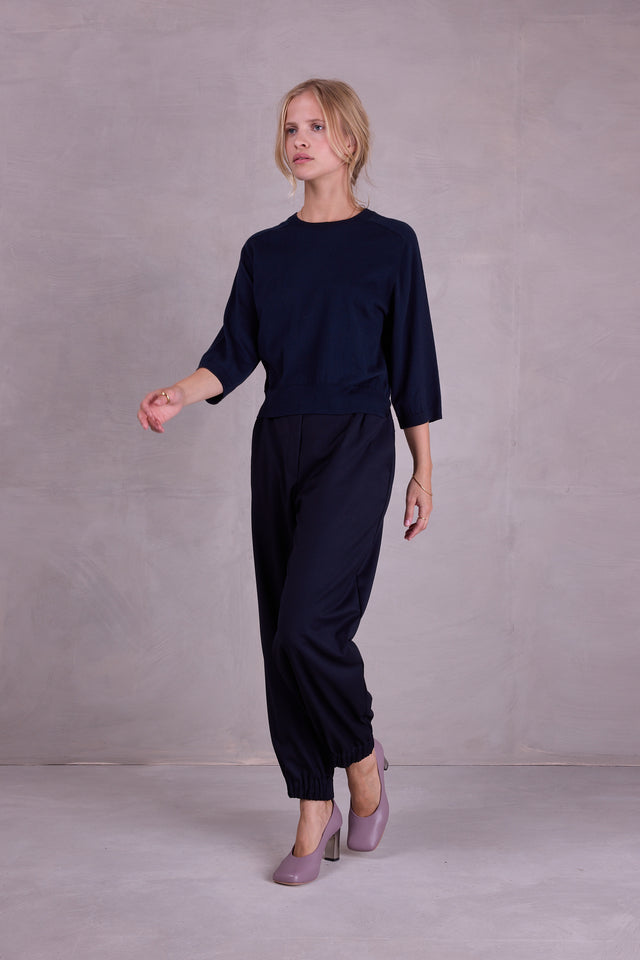 Nathalie Vleeschouwer Oirlo Trui In Night Blue