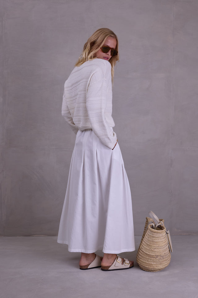 Nathalie Vleeschouwer Onslow Trui In Off-white