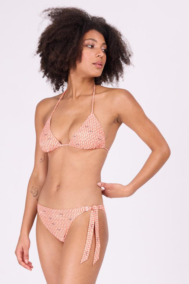 Nathalie Vleeschouwer Oranje Bikini