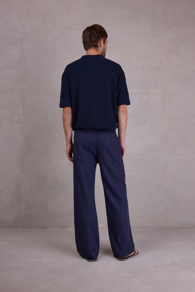 Nathalie Vleeschouwer Osaka Polo In Night Blue