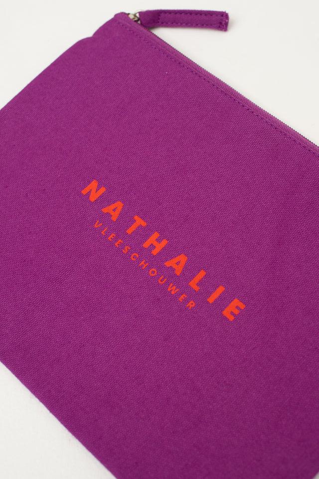 Nathalie Vleeschouwer Paarse Clutch