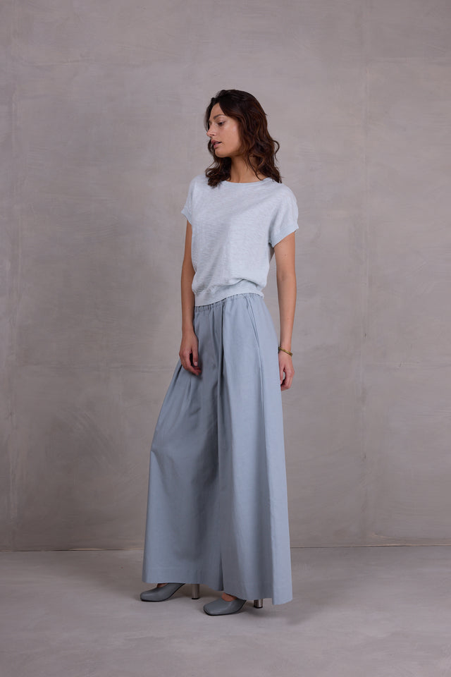 Nathalie Vleeschouwer Sora Top In Ice Blue