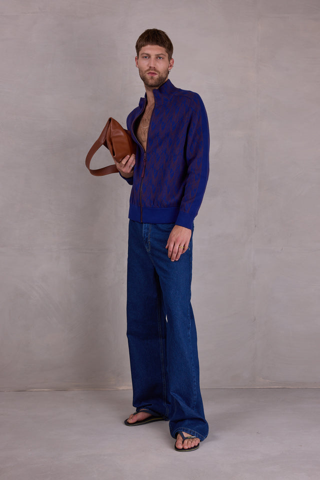 Nathalie Vleeschouwer Spoleto Vest In Royal Blue