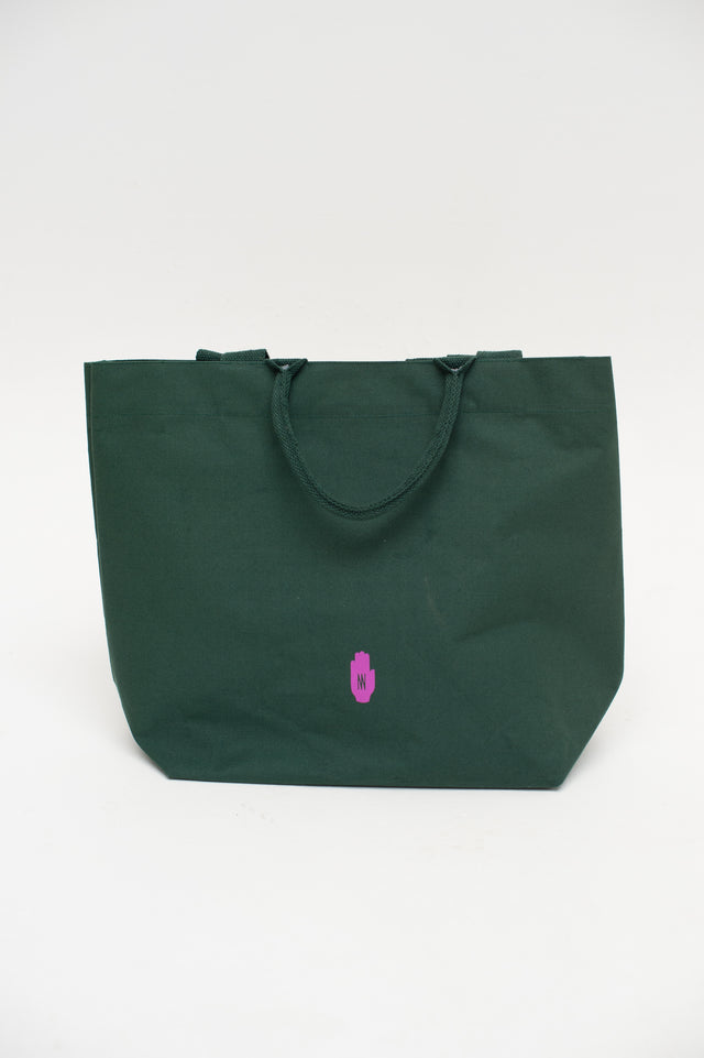 Nathalie Vleeschouwer XL Shopper In Bottle Green