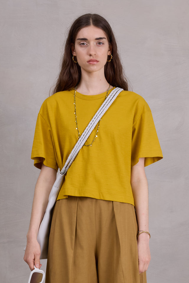 nathalie vleeschouwer Zandro curry T-shirt