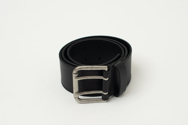 nathalie vleeschouwer Zwarte riem met dubbele sluiting