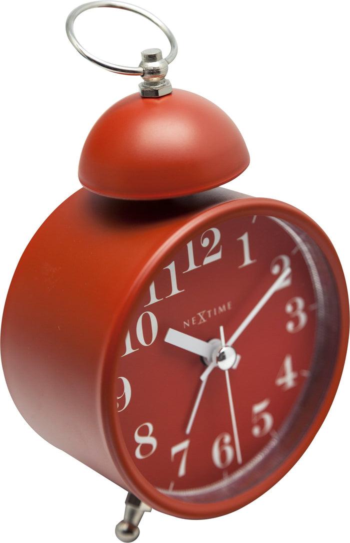 Nextime Analoge Wekker - 16 Cm - Metaal - Luid Alarm - 'Single Bell'