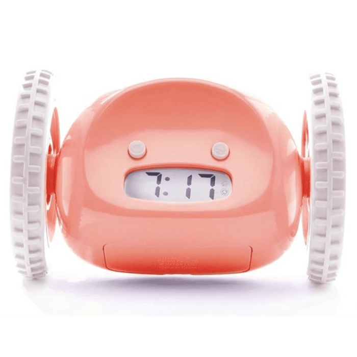 nextime Clocky Roze - Wekker op wielen