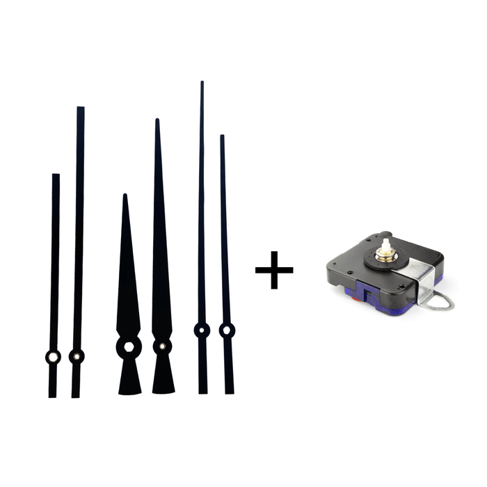 nextime Klokwijzers Set L + Stil uurwerk