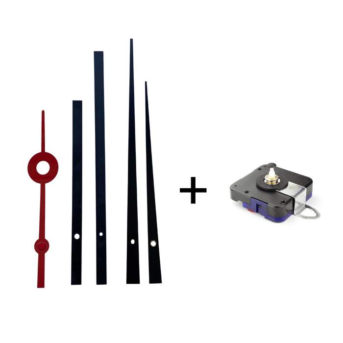 nextime Klokwijzers Set XL + Stil uurwerk