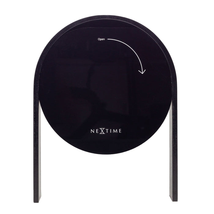 Nextime Tafelklok - 27 X 21 X 6 5 Cm - Hout - 'Noa Table'